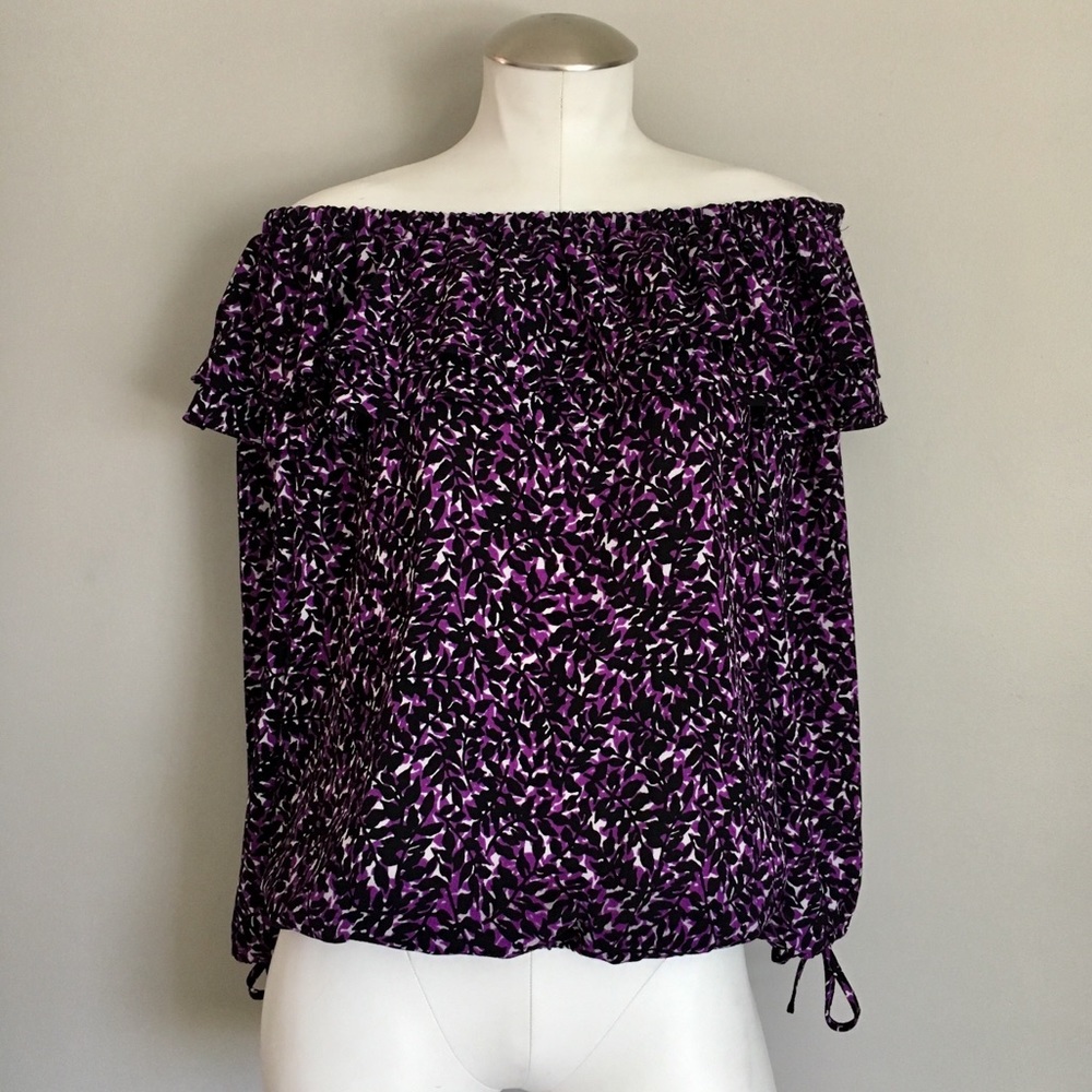 New MICHAEL Michael Kors Bardot Blouse